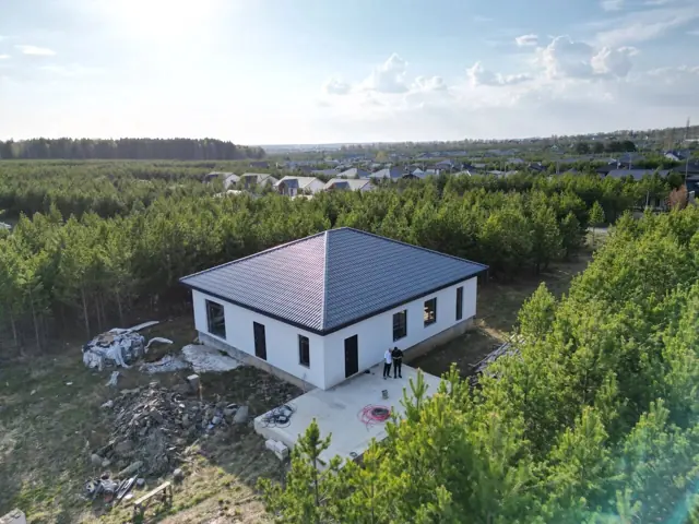 Построенный дом в посёлке Зелёные кварталы, Екатеринбург